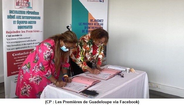 Signature d’un partenariat entre l’UDE-Medef et l’incubateur les Premières de Guadeloupe